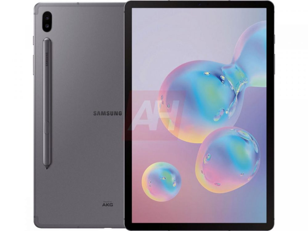 Samsung Galaxy Tab S6, Samsung Galaxy Tab S6: Press renders αποκαλύπτουν τον σχεδιασμό, το stylus και το πληκτρολόγιο