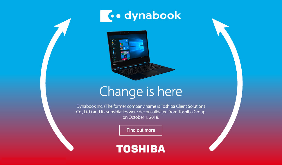 Dynabook, Dynabook: Αποκαλύφθηκαν τα πρώτα laptop της συνεργασίας Toshiba &#8211; Sharp