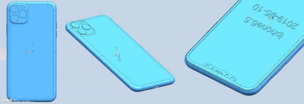 iPhone 11, iPhone 11: Νέα σειρά από CAD renders επιβεβαιώνουν τον σχεδιασμό και το module των καμερών