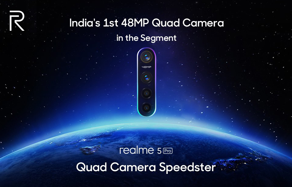 Realme 5 Pro, Realme 5 Pro: Επιβεβαιώθηκε η 48MP κύρια κάμερα
