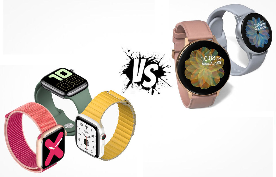 Apple Watch Series 5, Apple Watch Series 5 vs Samsung Galaxy Watch Active 2: Ποιο είναι το καλύτερο;