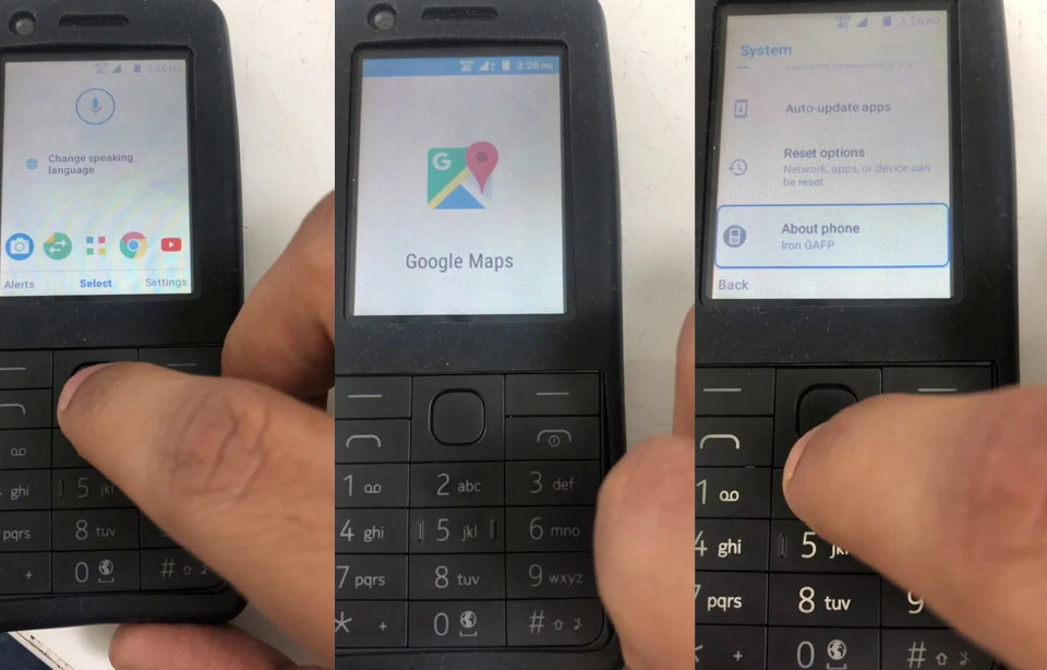 Nokia, Βίντεο δείχνει Nokia feature phone να τρέχει Android