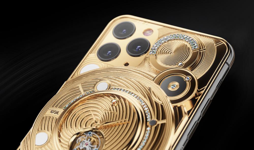 iPhone 11 Pro, iPhone 11 Pro: Ειδική έκδοση με πέτρωμα από τον Άρη και μισό κιλό χρυσό στην πλάτη