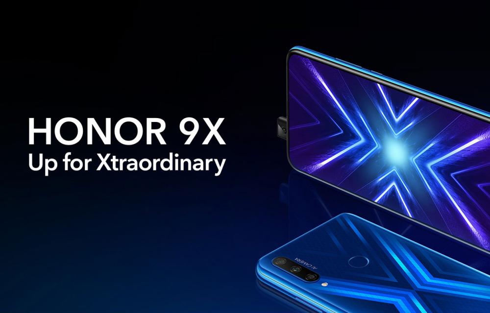 Honor 9X, Honor 9X: Θα κυκλοφορήσει στην Ευρώπη με Google Apps και τιμή 199 ευρώ