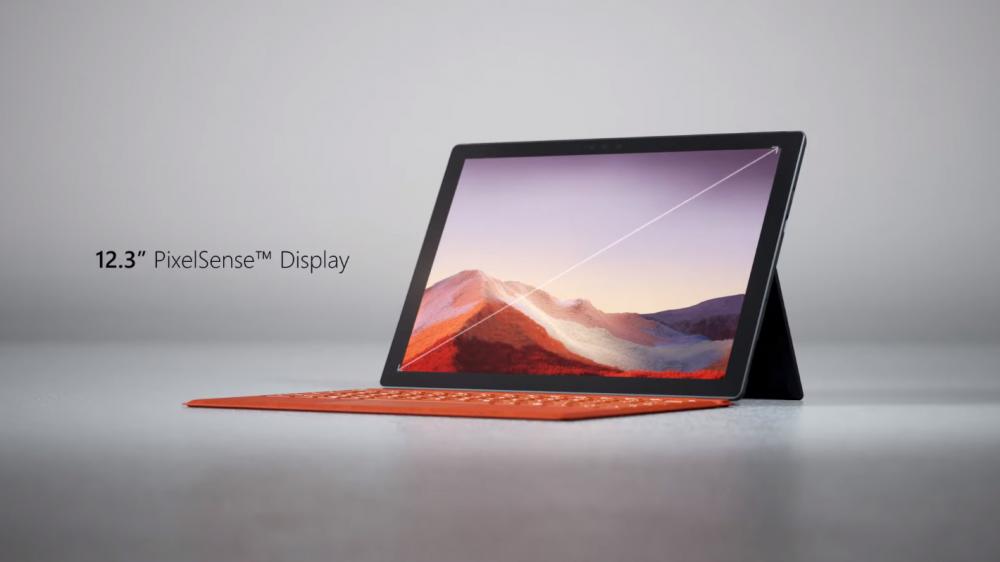 Microsoft Surface Pro 7, Microsoft Surface Pro 7: Με 10th Gen Intel Core, PixelSense Display και USB type-C