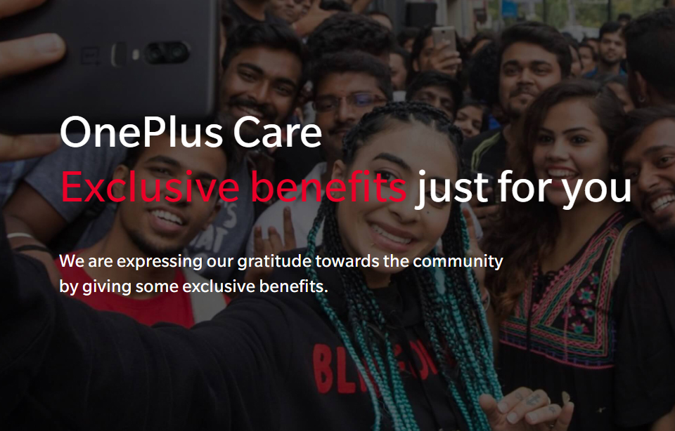 OnePlus Care, OnePlus Care: Πακέτο ειδικών after-sale προνομίων