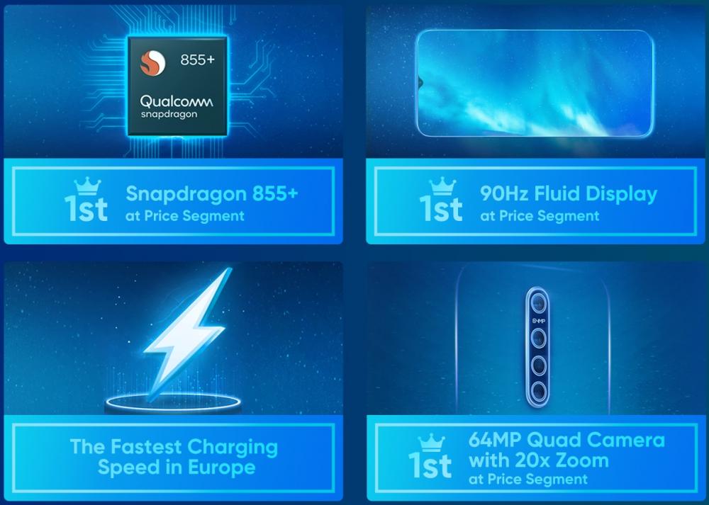 Realme X2 Pro, Realme X2 Pro: Θα έχει οθόνη 90Hz και τη γρηγορότερη φόρτιση στην Ευρώπη