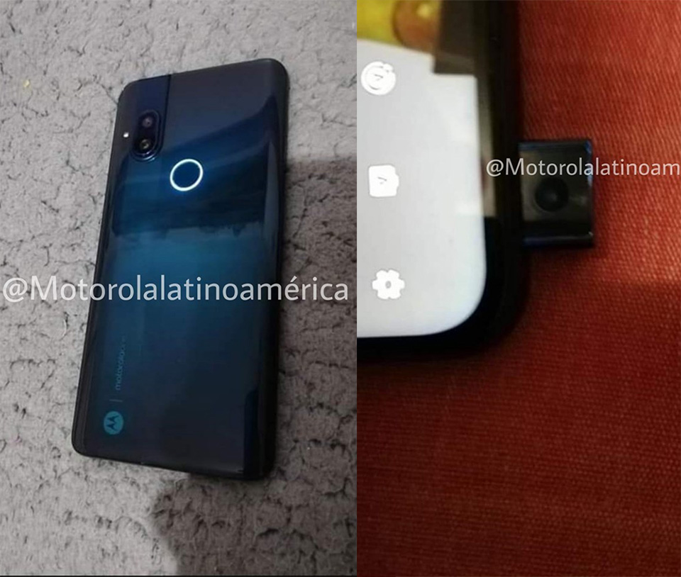 motorola pop-up selfie, Motorola smartphone με pop-up selfie κάμερα χωρίς notch έκανε εμφάνιση