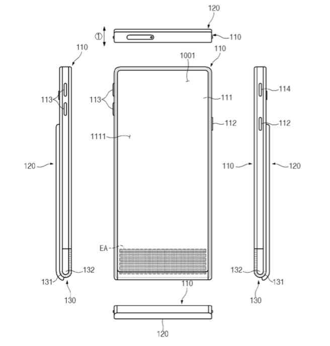 , Samsung Galaxy S11: Εντοπίστηκε πατέντα με sliding μηχανισμό