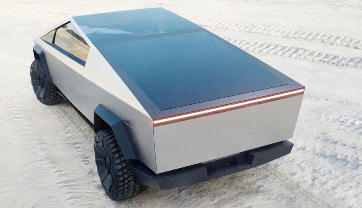 , Tesla Cybertruck: Με δυνατότητα φόρτισης μέσω solar panel
