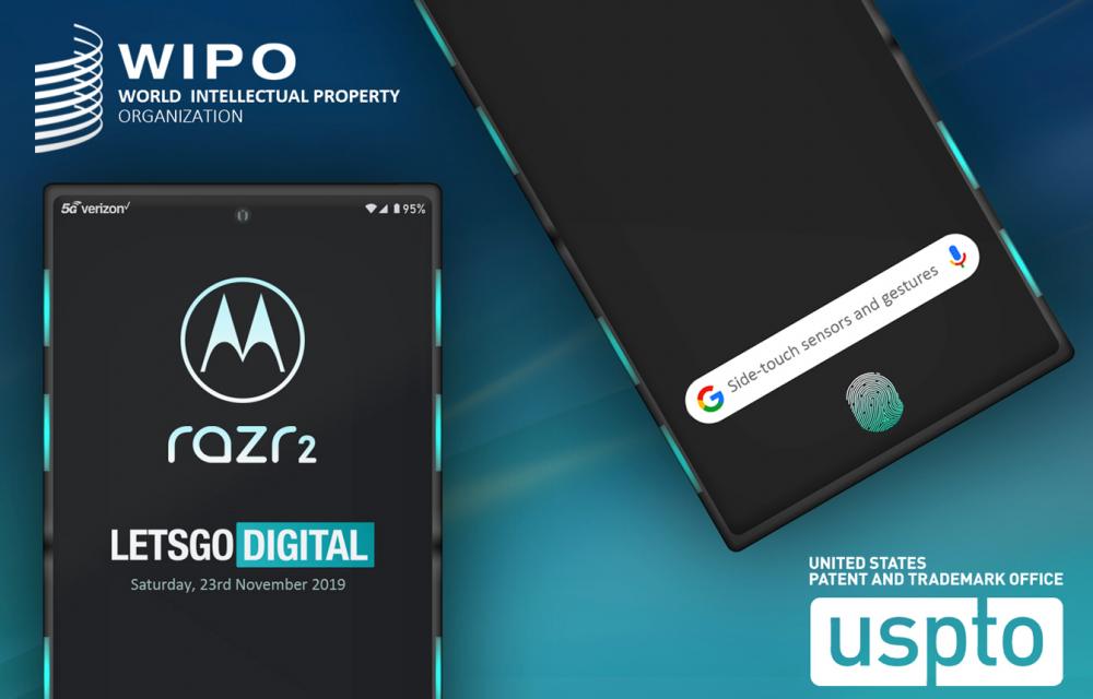 Motorola RAZR 2, Motorola RAZR 2: Θα έχει touch sensitive πλευρές και in-display fingerprint