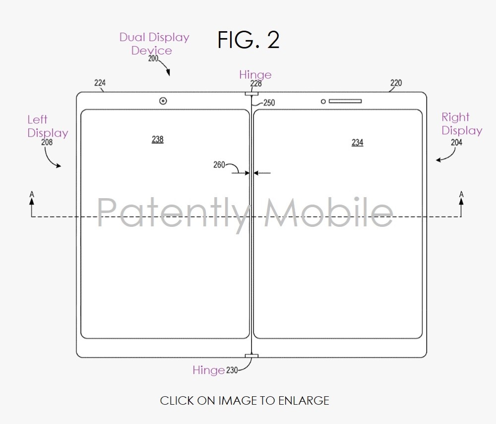 , Πατέντα της Samsung για dual-display smartphone παρόμοιο με το Surface Duo