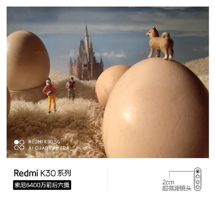 Redmi K30, Redmi K30: Τα πρώτα δείγματα της Sony IMX686 64MP και της macro κάμερας