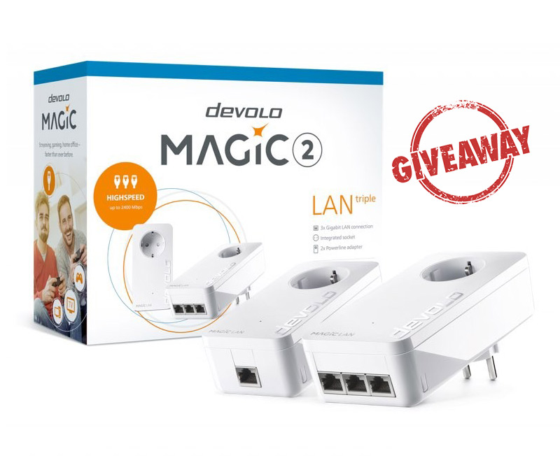 , Διαγωνισμός: Κερδίστε το devolo Magic 2 LAN triple για ίντερνετ παντού μέσα στο σπίτι