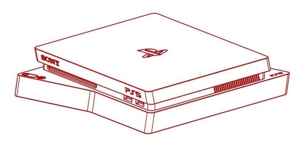 PlayStation 5, PlayStation 5: Για πρώτη φορά βλέπουμε τον σχεδιασμό της κονσόλας