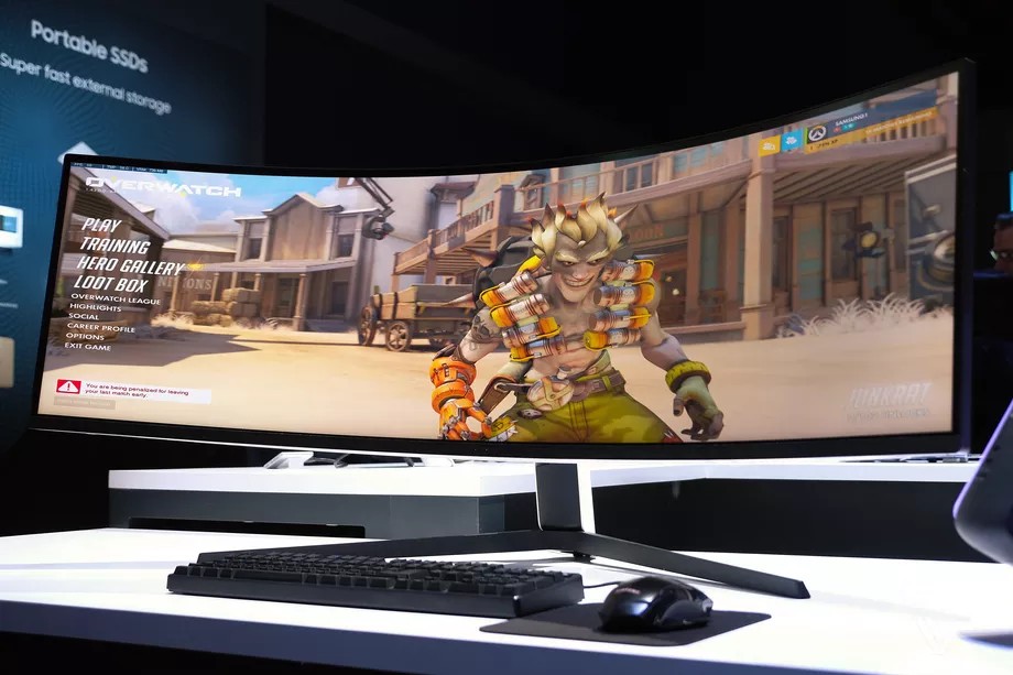 , Samsung Odyssey G9: Ultrawide gaming monitor 49&#8243; [CES 2020]