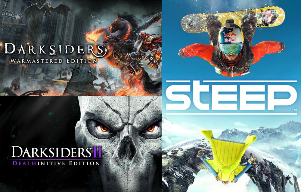 Epic Games, Epic Games: Δίνει δωρεάν τα Darksiders και το STEEP