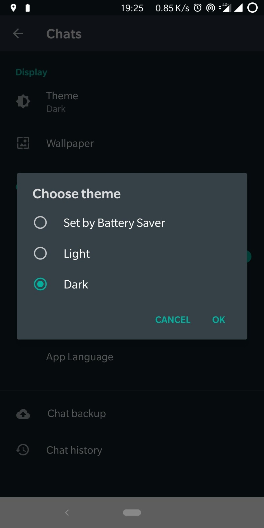 , WhatsApp: Το dark mode στην beta για το Android