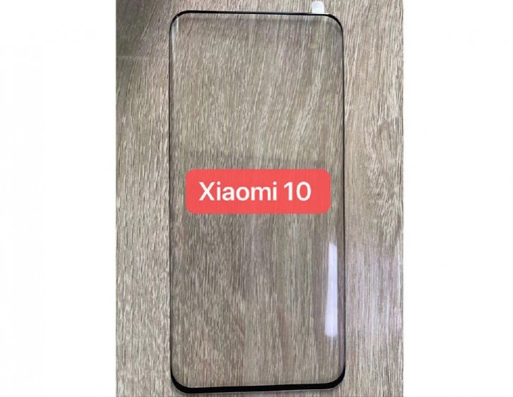 , Xiaomi Mi 10: Οθόνη curved αποκαλύπτεται από προστατευτικό οθόνης