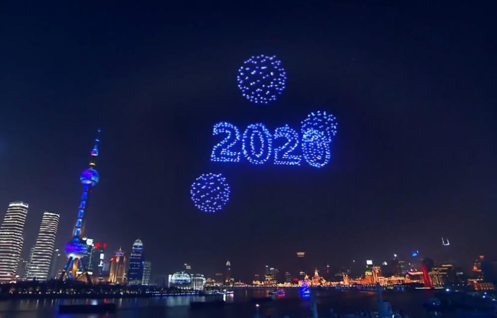 shanghai drones 2020