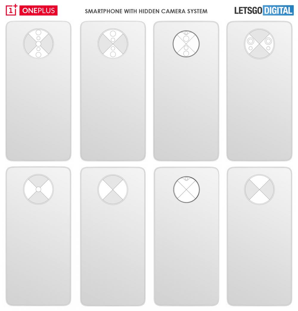 OnePlus, OnePlus: Πατέντα αποκαλύπτει κρυφές κάμερες αλλά όχι με electrochromic glass