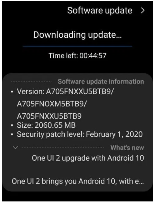 , Ξεκίνησε η αναβάθμιση του Samsung Galaxy A70 σε Android 10 με One UI 2.0 [Ουκρανία]