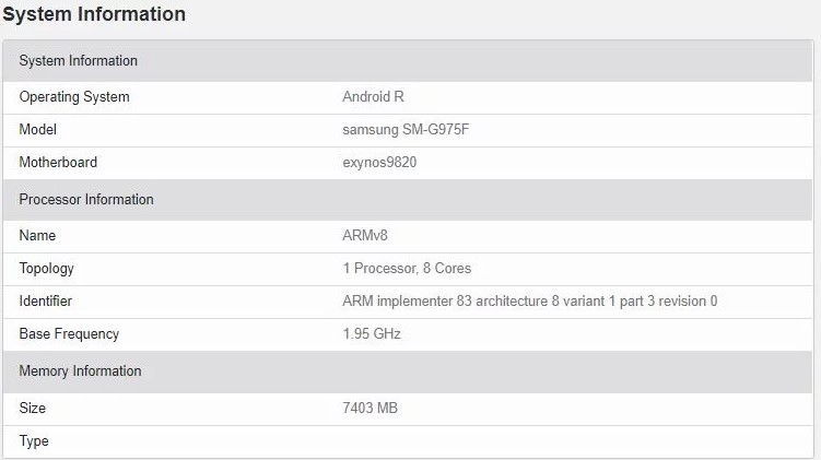 , Samsung Galaxy S10+: Με Android 11 εντοπίστηκε στο Geekbench