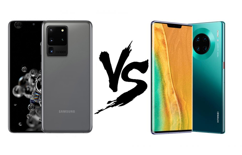 Samsung Galaxy S20 Ultra, Samsung Galaxy S20 Ultra vs Huawei Mate 30 Pro: Σύγκριση στα τεχνικά χαρακτηριστικά