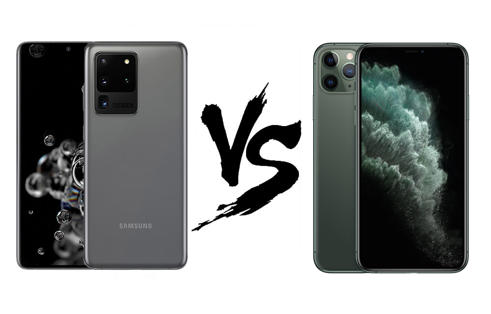 Samsung Galaxy S20 Ultra, Samsung Galaxy S20 Ultra vs iPhone 11 Pro Max: Σύγκριση στα τεχνικά χαρακτηριστικά