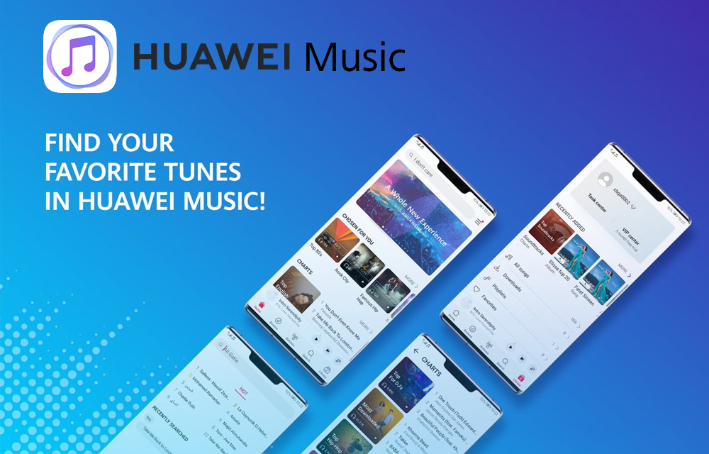 Huawei, Huawei Music: Διαθέσιμο στην Ευρώπη με δέκα ευρώ τον μήνα