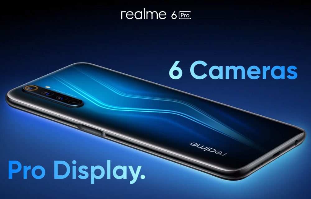 Realme 6, Realme 6 και 6 Pro: Επίσημα με έως έξι κάμερες, SD 720G ή Helio G90T και 8GB RAM