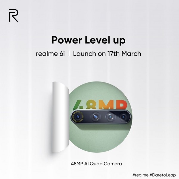 Realme 6i, Realme 6i: Το πρώτο smartphone με Helio G80 έρχεται στις 17 Μαρτίου