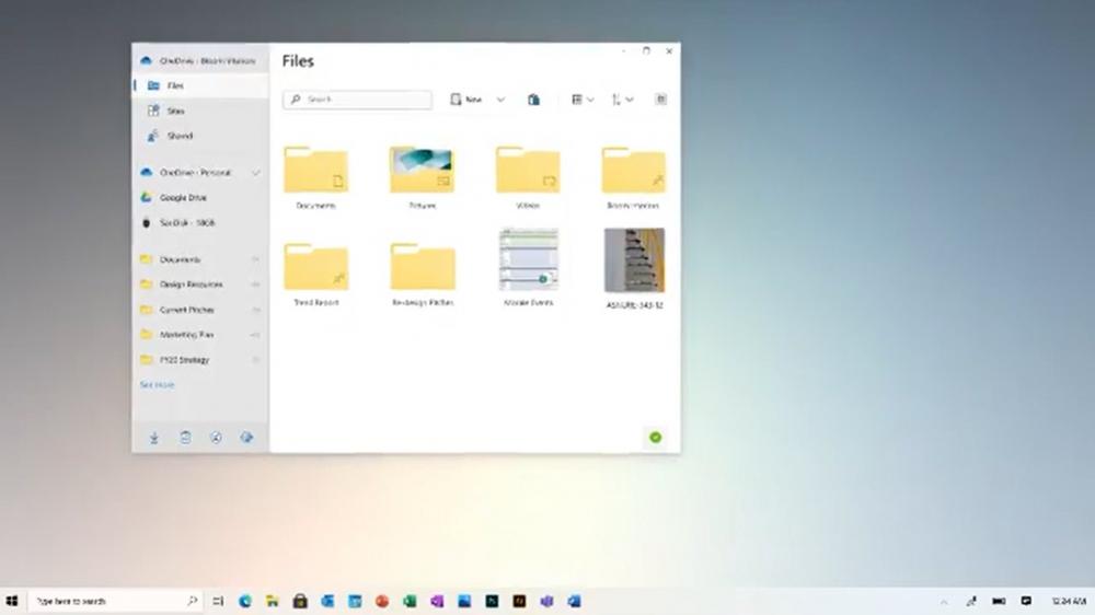 Windows 10, Windows 10: Αυτό είναι το νέο UI και ο ολοκαίνουργιος File Explorer