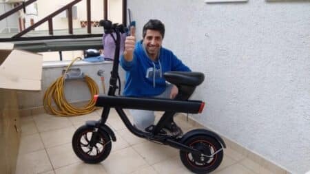 DYU V1 Electric Bike unboxing video