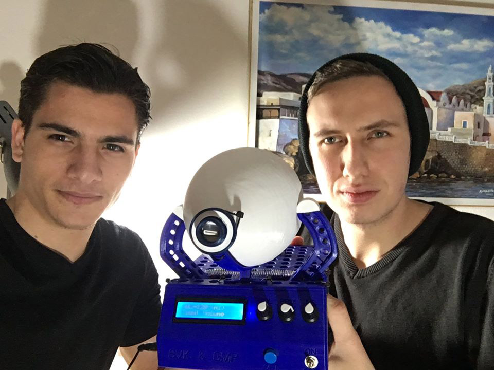, Δυο φοιτητές από την Κρήτη κατασκεύασαν αναπνευστήρα χρησιμοποιώντας εκτυπωτή 3D