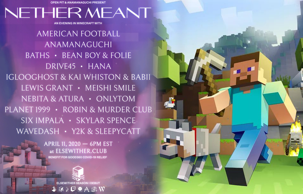 Minecraft, Ψηφιακή συναυλία στο Minecraft θα πραγματοποιηθεί στις 11 Απριλίου