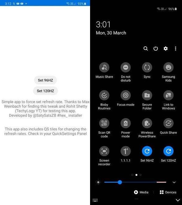 , Samsung Galaxy S20: Μπορούν να υποστηρίξουν ρυθμό ανανέωσης 96Hz