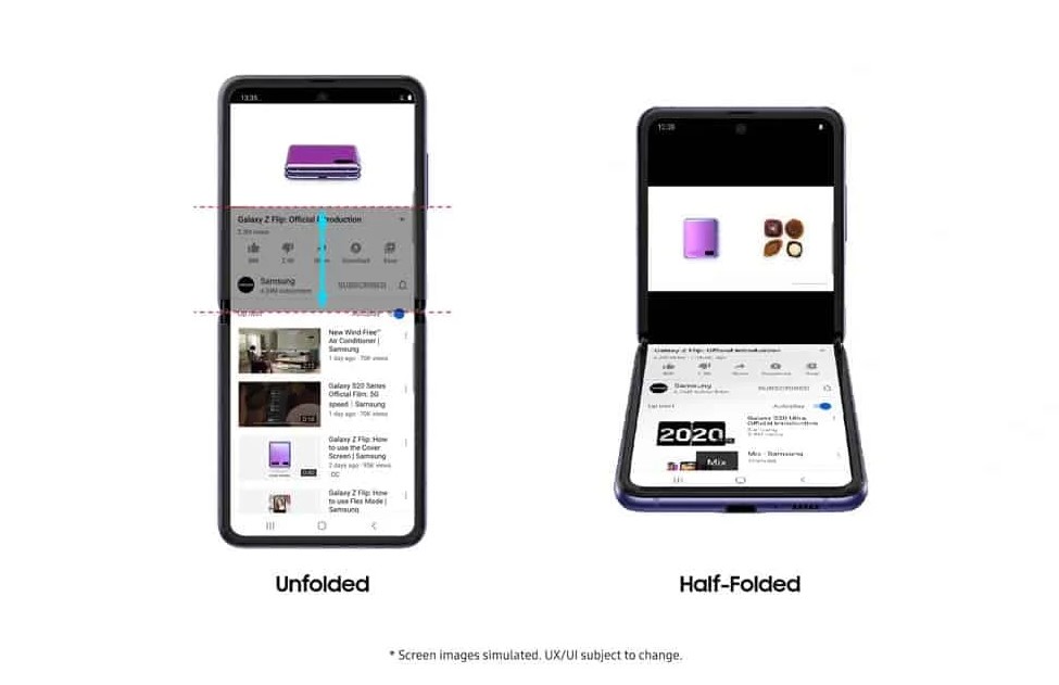 , YouTube: Νέο mode ειδικά σχεδιασμένο για τα foldable smartphones