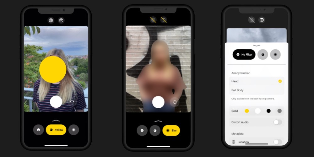 , Anonymous Camera: Εφαρμογή για ανώνυμες φωτογραφίες και βίντεο στο iPhone
