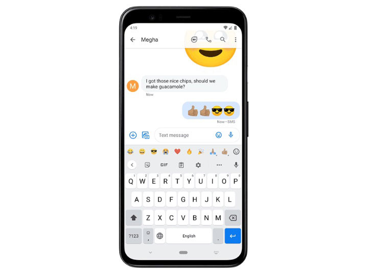 , H Google θα φέρει μπάρα emoji στο Gboard για Android