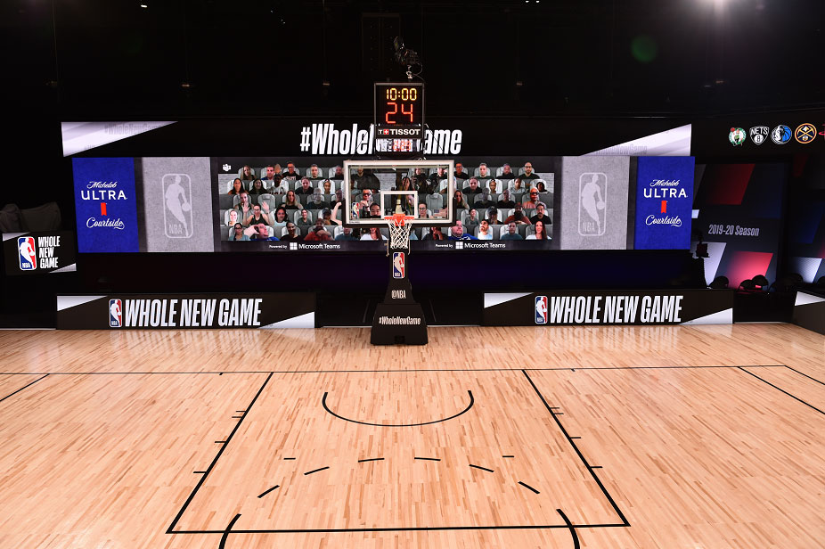 , Οι αγώνες του NBA θα πραγματοποιούνται με ψηφιακό κοινό μέσω του Microsoft Teams