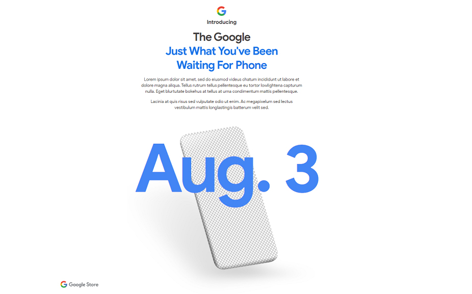 , Pixel 4a: Ανακοινώνεται επίσημα στις 3 Αυγούστου