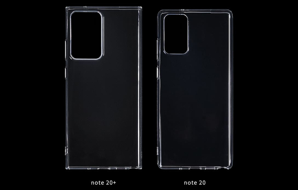 , Samsung Galaxy Note 20 και Note 20+: Θήκες δείχνουν τις διαφορές στο module της κάμερας