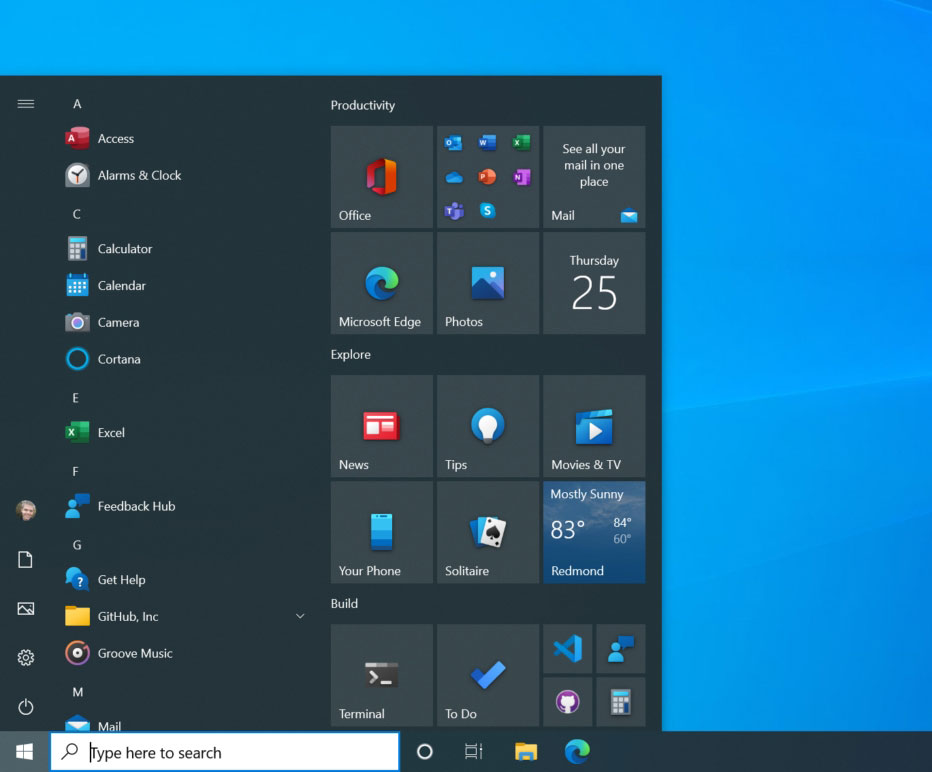 , Πως να ενεργοποιήσετε το νέο Start Menu των Windows 10 (Insiders)