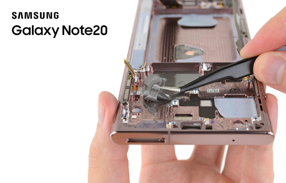 Samsung Galaxy Note 20 Ultra Have Graphite or Vapor Chamber via iFixit