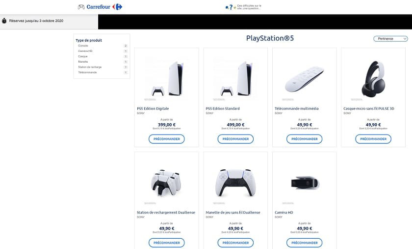 , PlayStation 5: Αυτές είναι οι τιμές που δίνει το Carrefour Γαλλίας [+ τα αξεσουάρ]