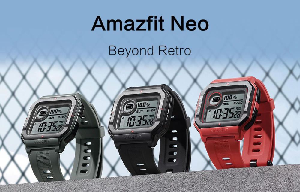 Amazfit Neo, Amazfit Neo: Smartwatch από άλλη εποχή με 28 ημέρες αυτονομία