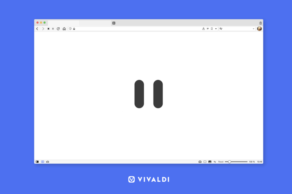 , Πατήστε παύση στο Internet με τη βοήθεια του Vivaldi browser