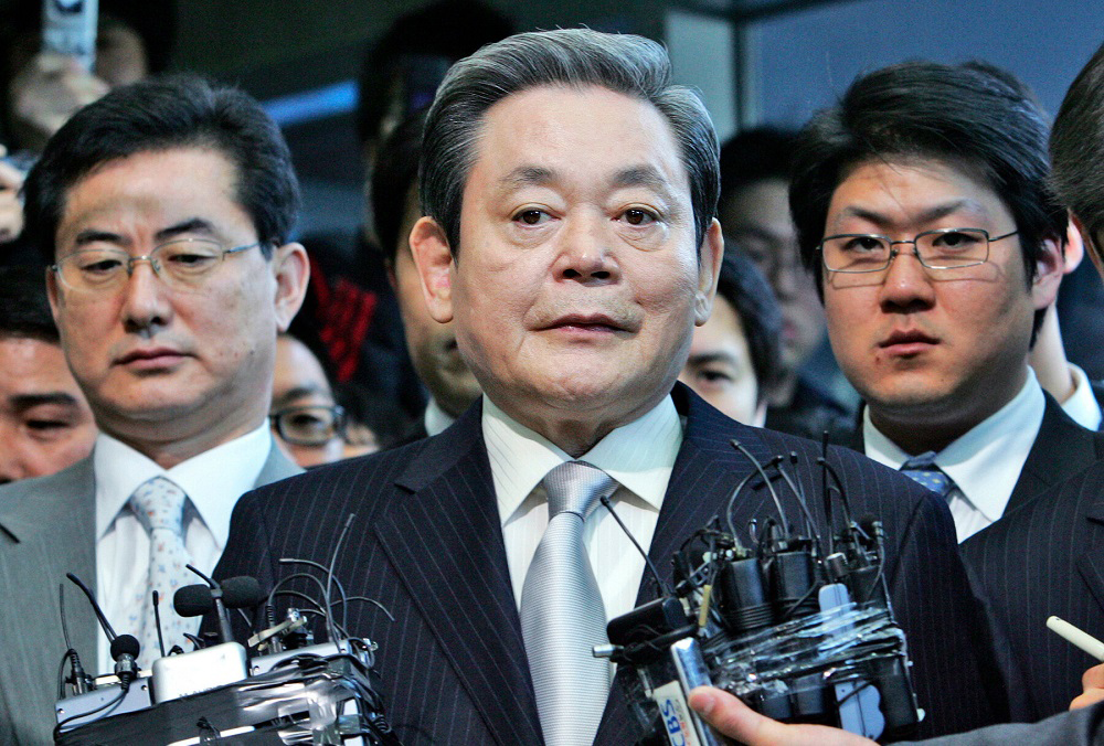 Samsung, Απεβίωσε ο πρόεδρος της Samsung, Lee Kun-hee, σε ηλικία 78 ετών