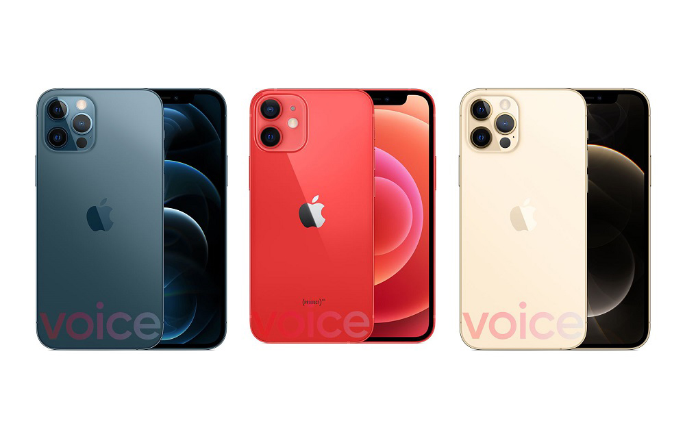 iPhone 12, iPhone 12: Renders όλων των μοντέλων σε όλα τα χρώματα
